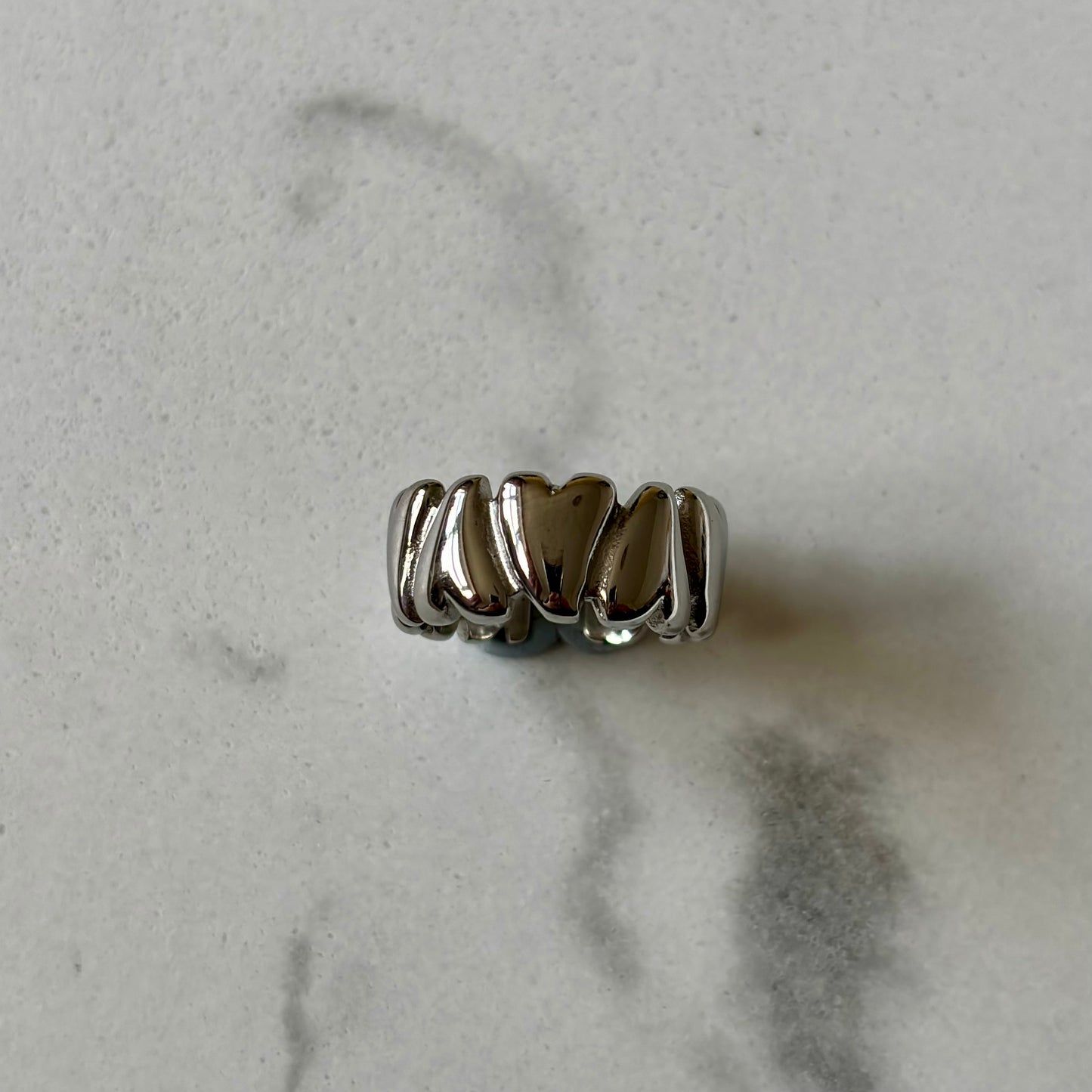 Ma Chérie Chunky Silver Ring