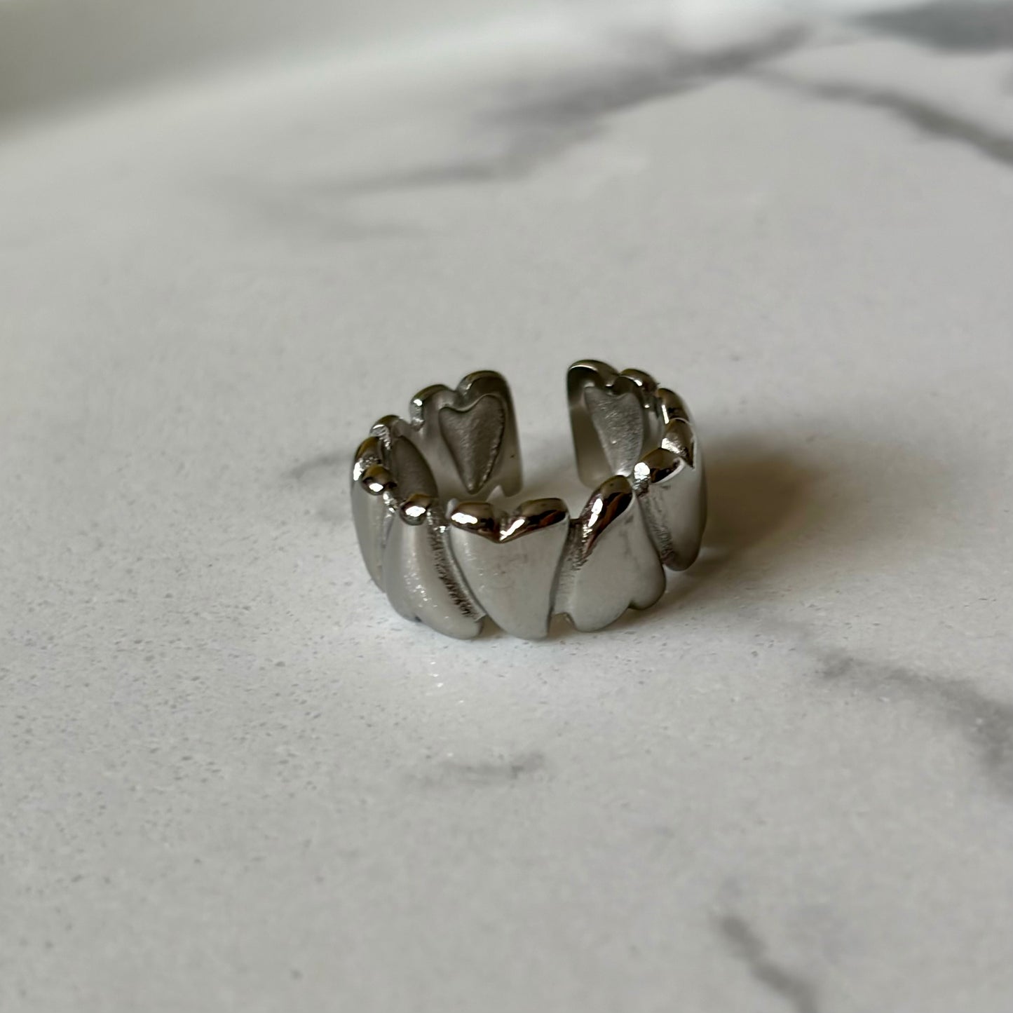 Ma Chérie Chunky Silver Ring