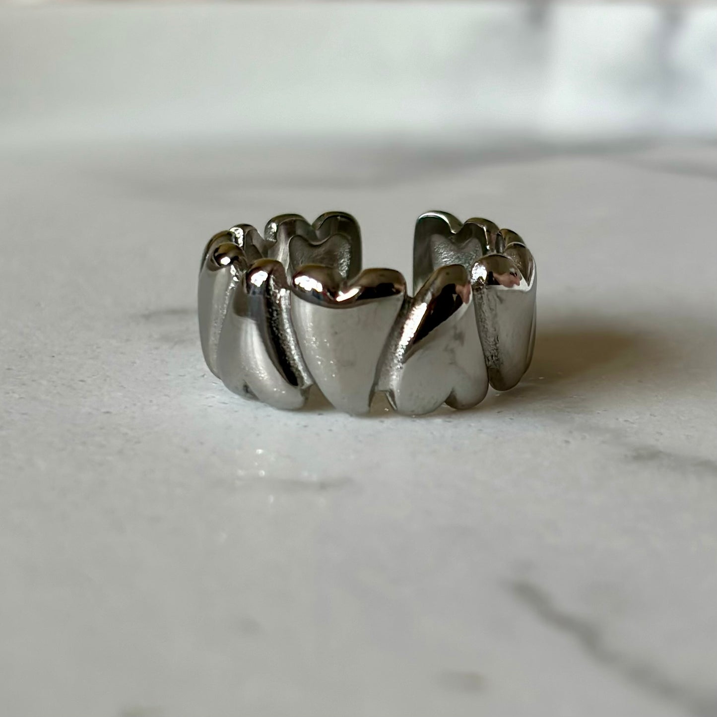 Ma Chérie Chunky Silver Ring