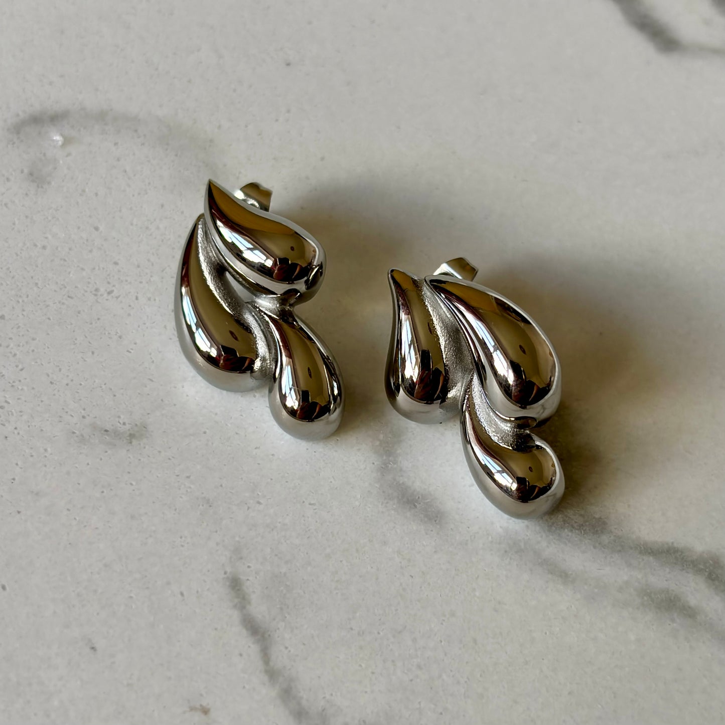 Cascade Water Drop Earrings