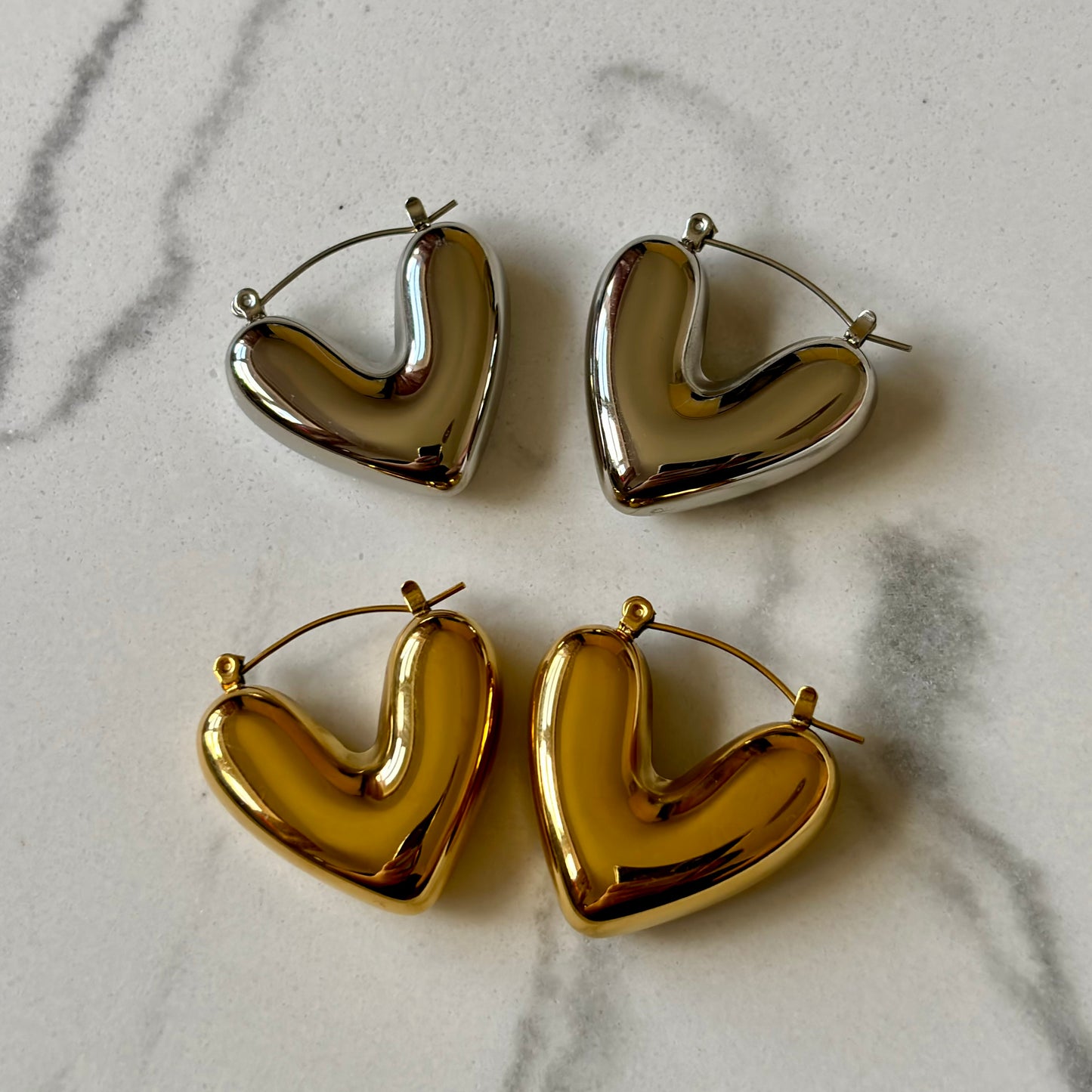 Amante Chunky Hoop Earrings