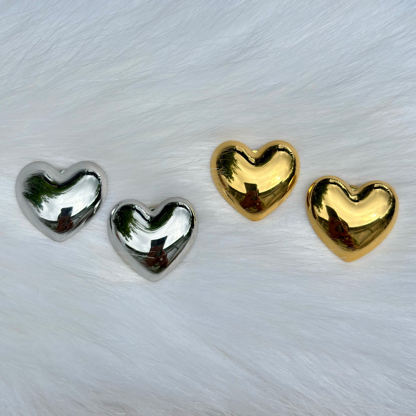 Cœur Heart Statement Earrings