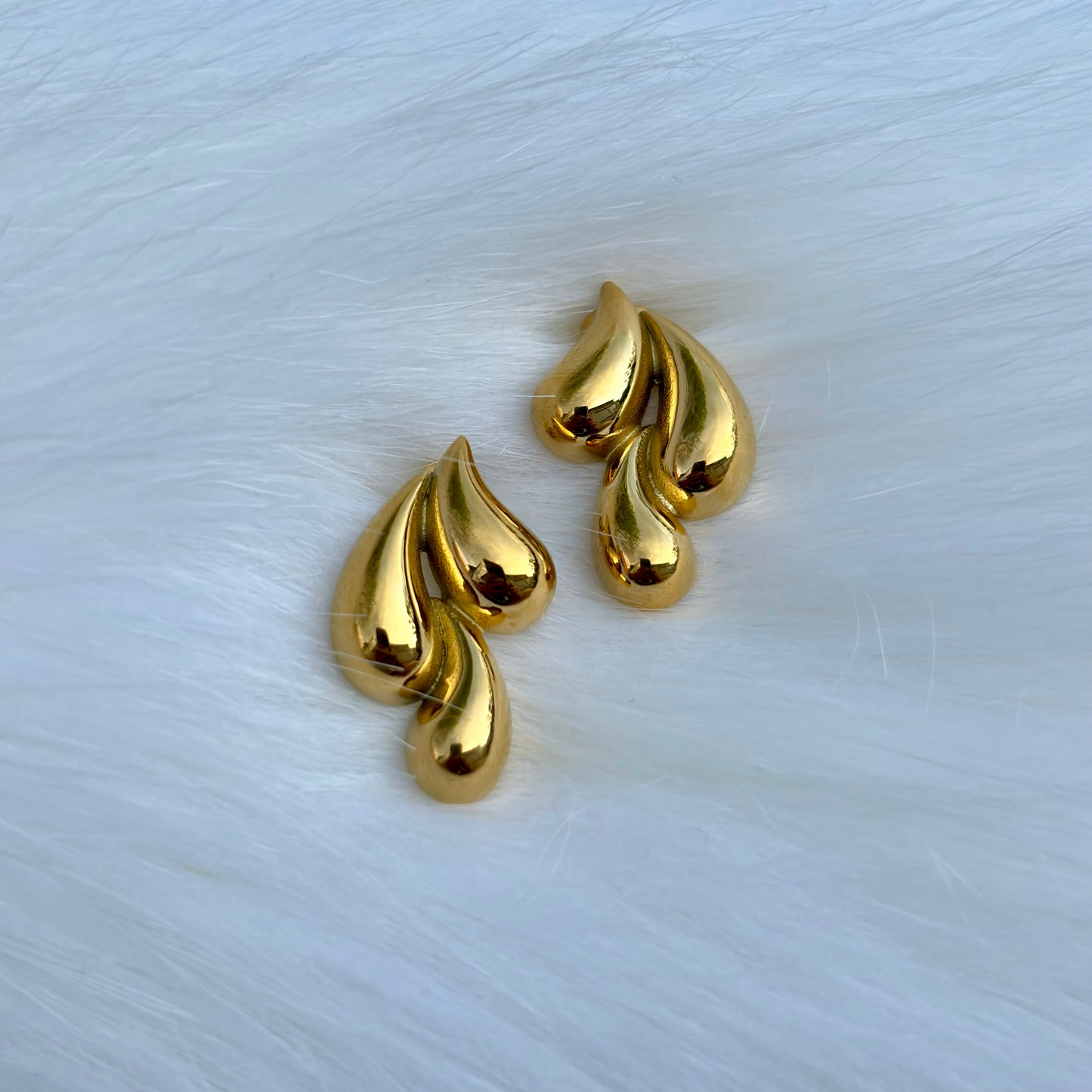 Cascade Water Drop Earrings