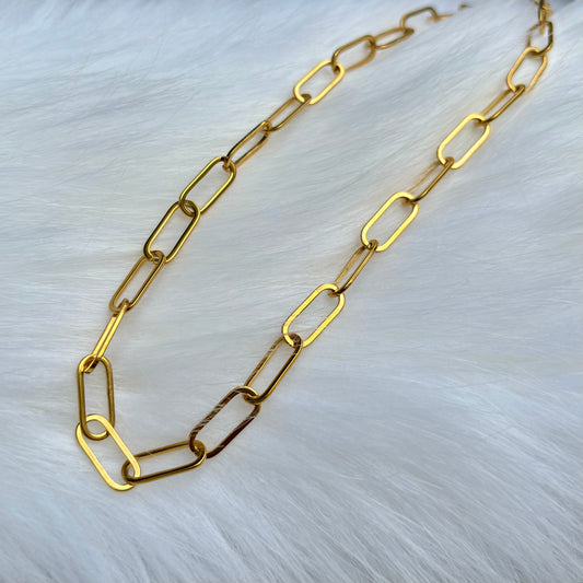 Félicité Paperclip Chain Necklace